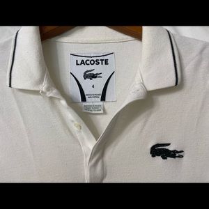 Lacoste size 4/medium men’s polo